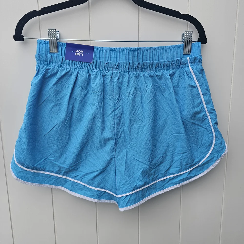 NEW Joy Lab Mid Rise Blue Athletic Shorts Womens Small - Picture 3 of 3